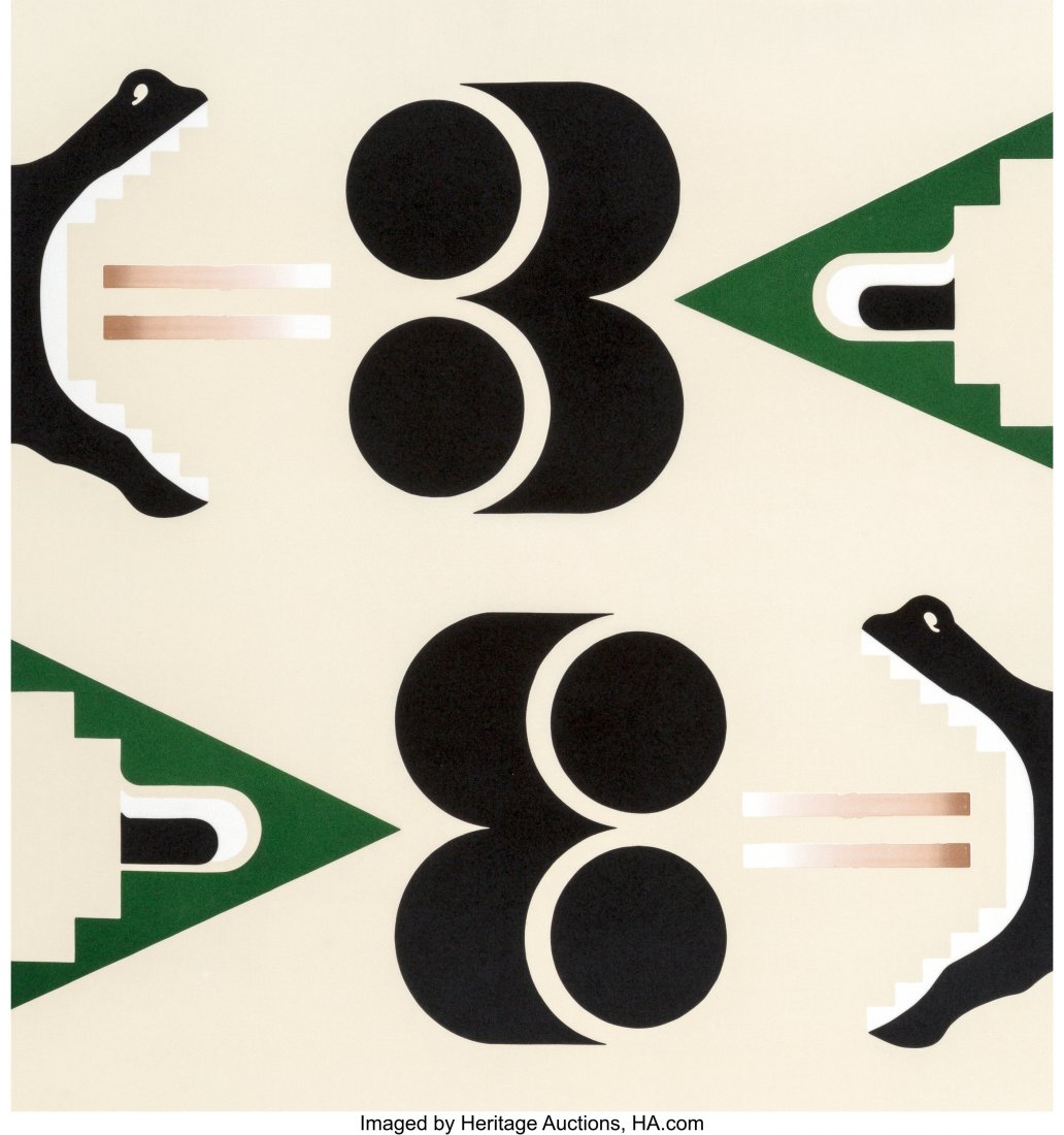 Math Bass (b. 1981) Newz!, 2015 Offset lithograp: Math Bass (b. 1981) Newz!, 2015 Offset lithograph in colors on vellum paper 12-3/4 x 12 inches (32.4 x 30.5 cm) (sheet) Ed. 22/50 Signed and numbered in pencil verso HID03101062020 © 2020 Heritag