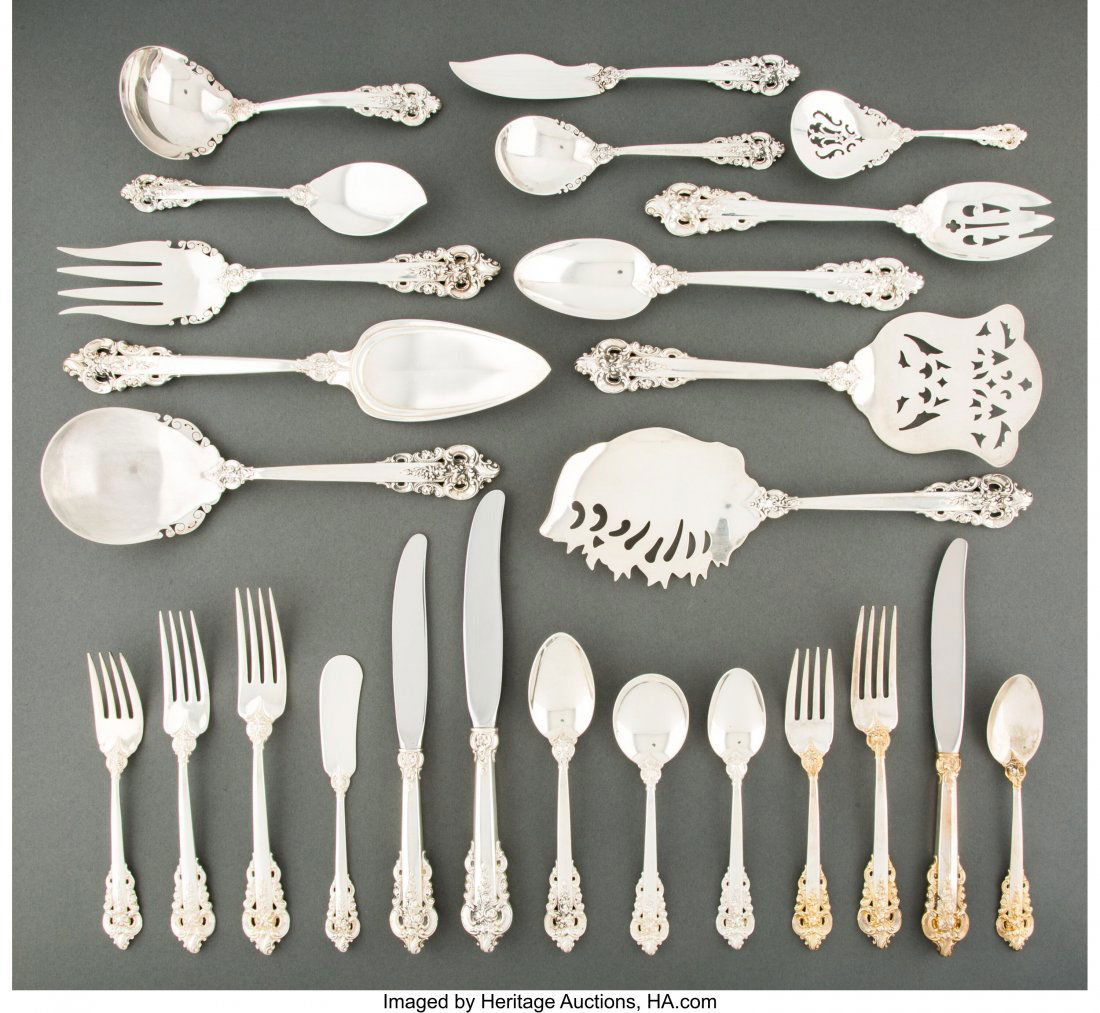 A Married One Hundred Forty-Three Piece Wallace (1 of 3)