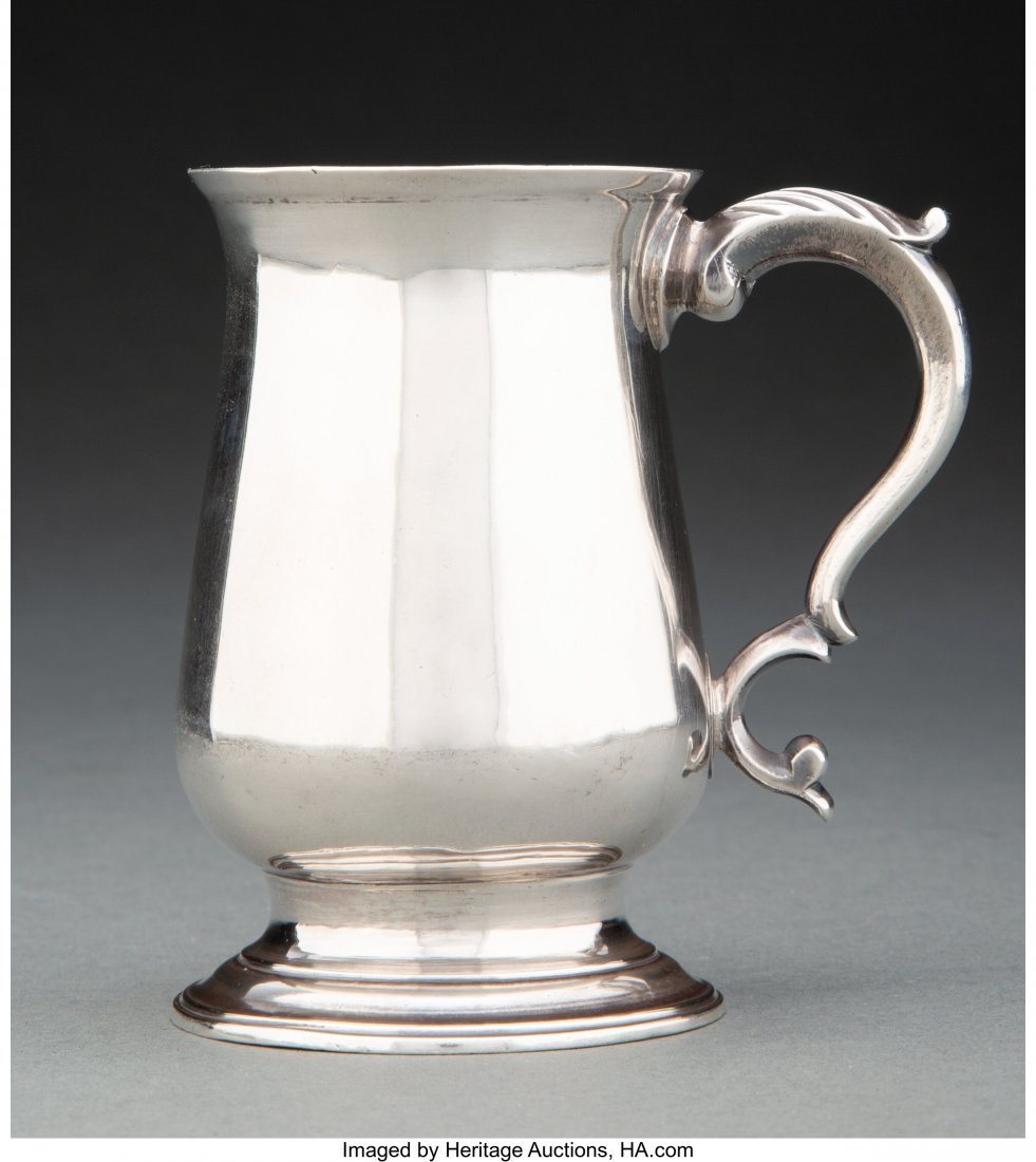 A John Orme II Silver Creamer, London, 1800 Mark (1 of 4)