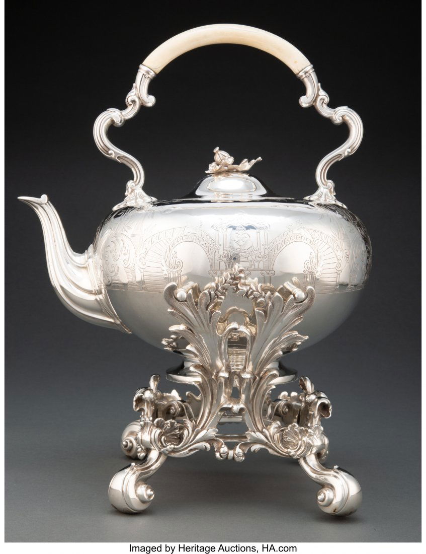 An R&S Garrard and Co. Silver Kettle on (1 of 5)