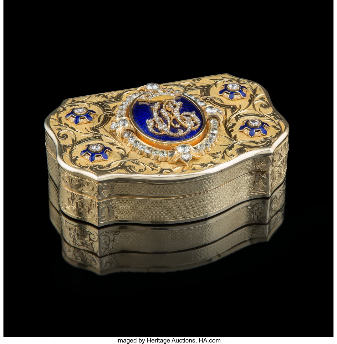 A Louis-François Tronquoy 18K Gold, Diamond, an (1 of 5)