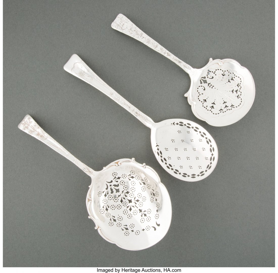 A Group of Three Tiffany & Co. Lap-Over-Edge Pat (1 of 3)