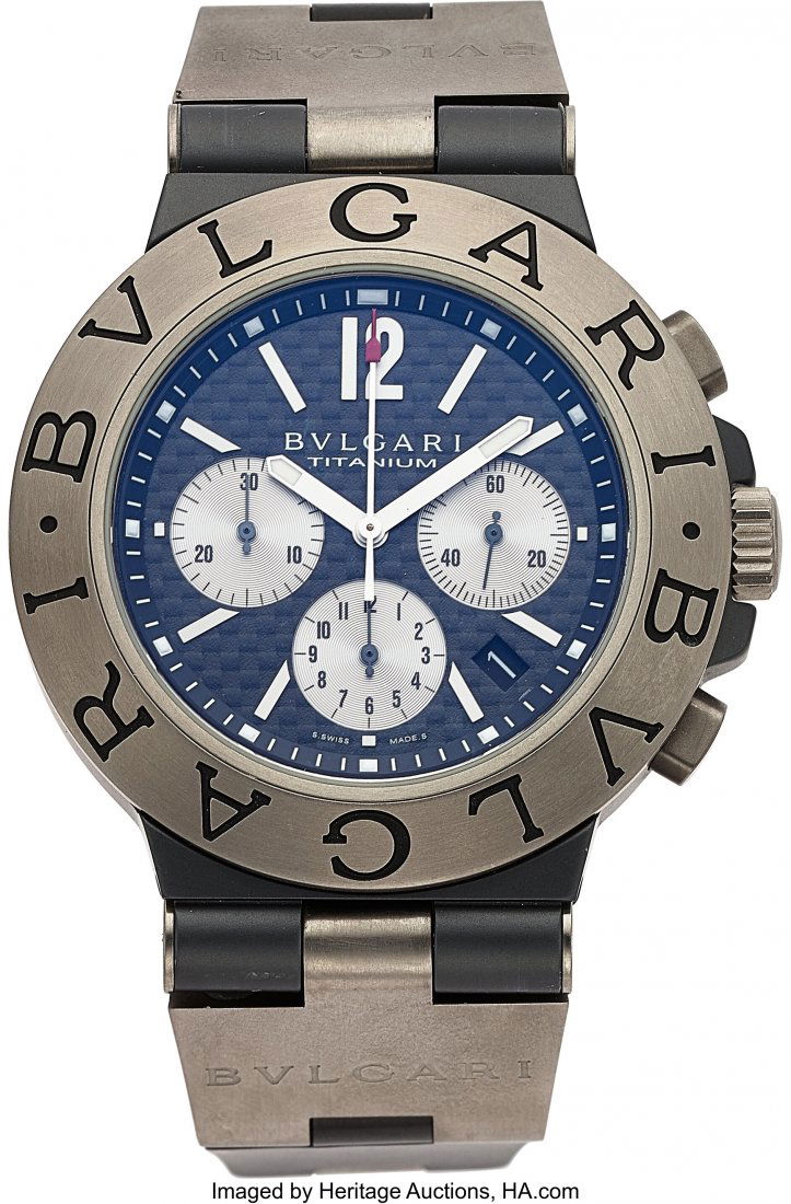 Bvlgari, Titanium Automatic Chronograph, Ref. TI (1 of 4)