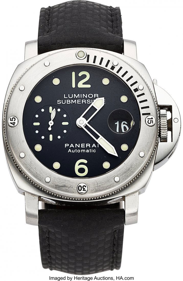 Panerai, Luminor Submersible Steel Automatic Wri (1 of 4)
