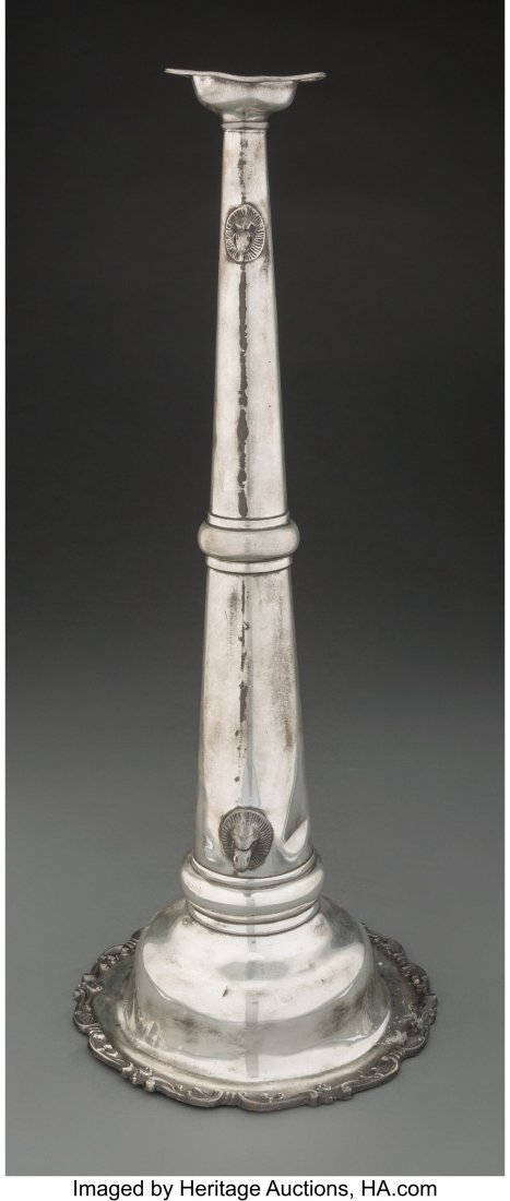 American Silver-Plated Fire Parade Trumpet 20 x (1 of 3)