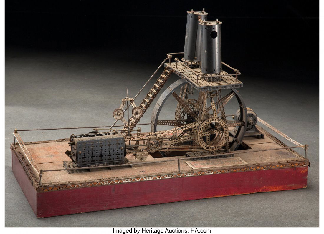 A. C. Gilbert Company Factory-Built Erector Corl (1 of 3)