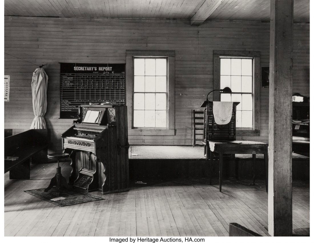 Walker Evans (American, 1903-1975) Group of 4 Fa: Walker Evans (American, 1903-1975) Group of 4 Farm Security Administration Photographs, 1936 Gelatin silver, printed later 7-3/8 x 9-1/2 inches (18.7 x 24.1 cm); and smaller One with Library of Congre