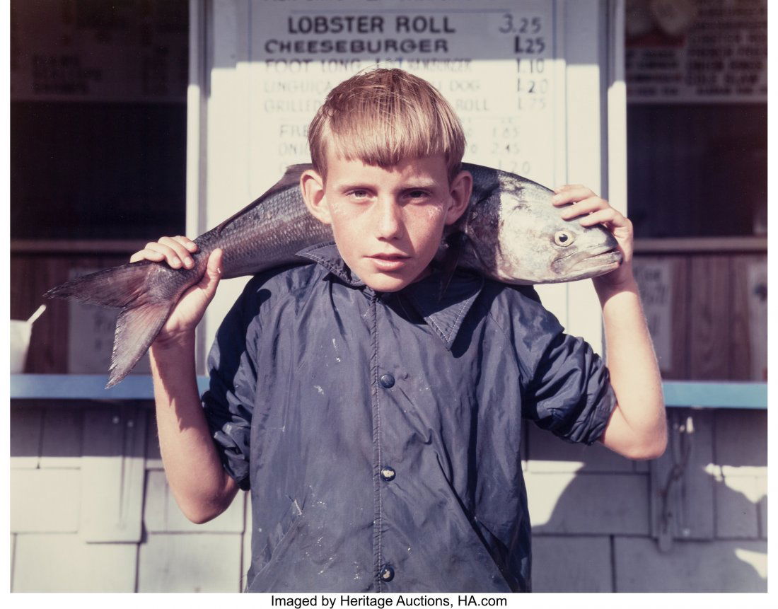 Joel Meyerowitz (American, 1938) Chuckie, 1981 D: Joel Meyerowitz (American, 1938) Chuckie, 1981 Dye coupler, printed 1986 15-1/2 x 19-1/2 inches (39.4 x 49.5 cm) Signed, titled, and dated in pencil, verso. PROVENANCE: Witkin Gallery, New York; Acqui