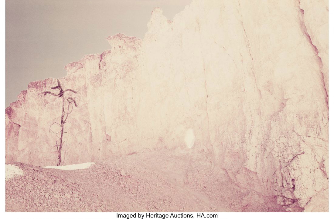 Len Jenshel (American, 1949) Bryce Canyon Nation: Len Jenshel (American, 1949) Bryce Canyon National Park, Utah, 1980 Dye coupler 12-3/8 x 18-3/4 inches (31.4 x 47.6 cm) Signed, titled, and dated in ink, verso. PROVENANCE: Lawrence Miller Gallery, Ne