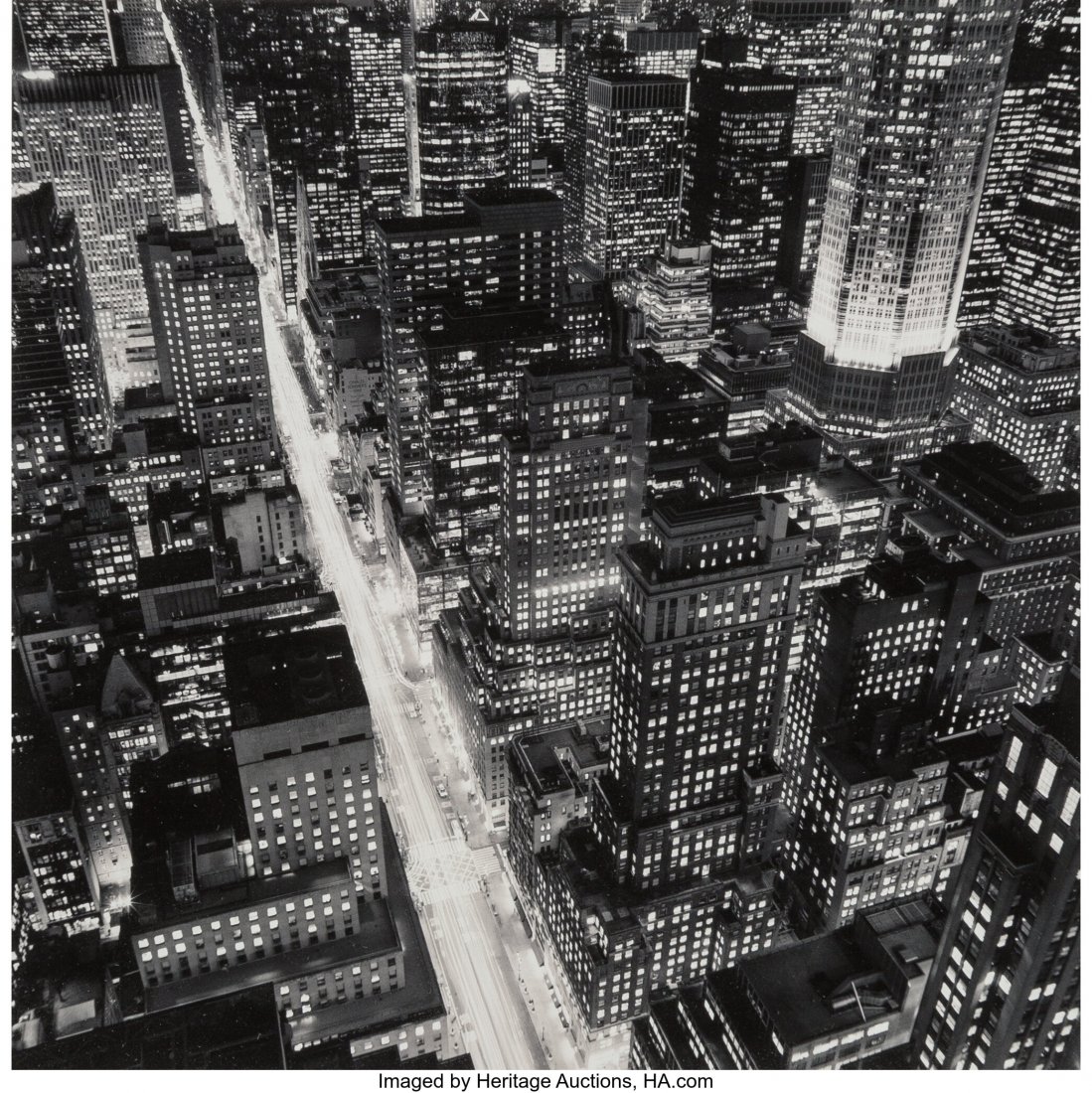 Michael Kenna (British/American, 1953) Fifth Ave: Michael Kenna (British/American, 1953) Fifth Avenue, New York, 2006 Gelatin silver 7-3/4 x 7-3/4 inches (19.7 x 19.7 cm) Signed, dated, and editioned 5/45 in pencil, lower mount recto. HID03101062020 