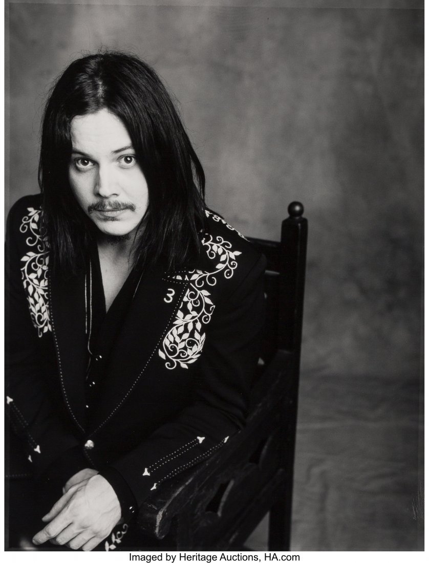 Danny Clinch (American, 1964) Jack White at the: Danny Clinch (American, 1964) Jack White at the Grammys, 2005 Toned gelatin silver, printed 2007 22-1/2 x 18-1/2 inches (57.2 x 47.0 cm) Signed, titled, dated, and editioned 1/50 in ink, lower margin