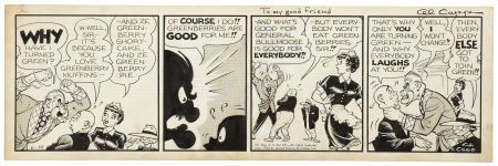 Al Capp with Frank Frazetta Li'l Abner Daily Com: Al Capp with Frank Frazetta Li'l Abner Daily Comic Strip Or
