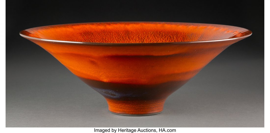 James Lovera (American, 1920-2015) Bowl Porcelai (1 of 3)