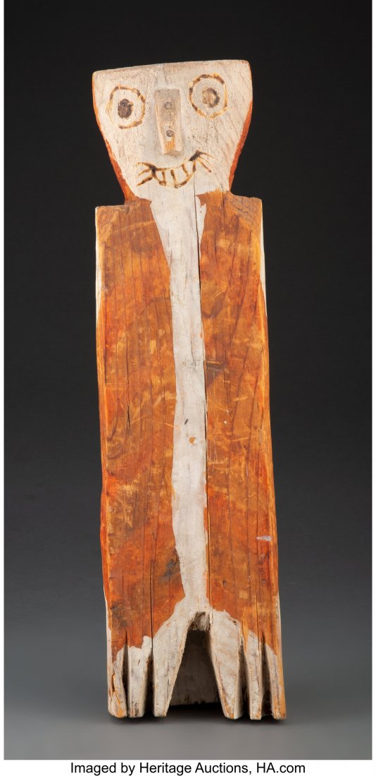 A Navajo Figural Wood Sculpture  Charlie Willeto (1 of 3)