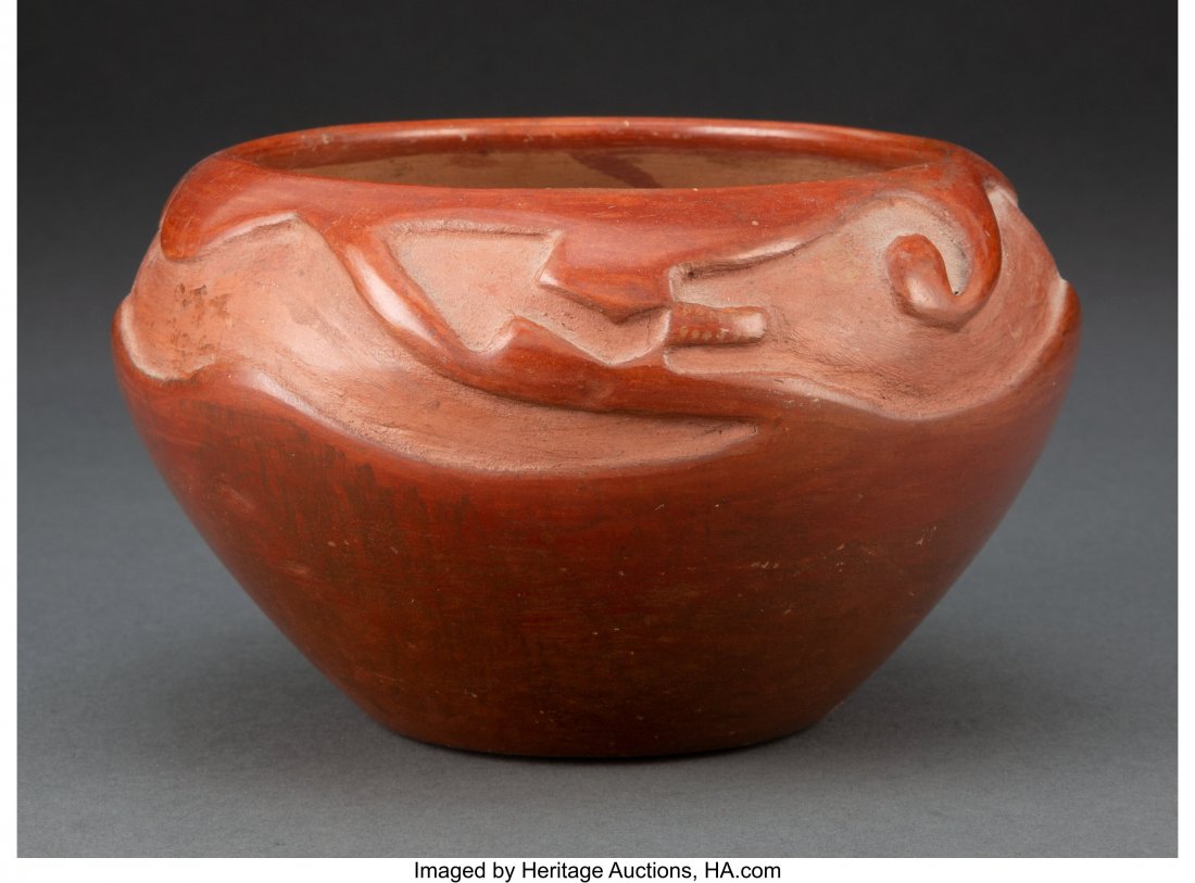 A San Ildefonso Redware Jar   Marie and Julian M (1 of 3)