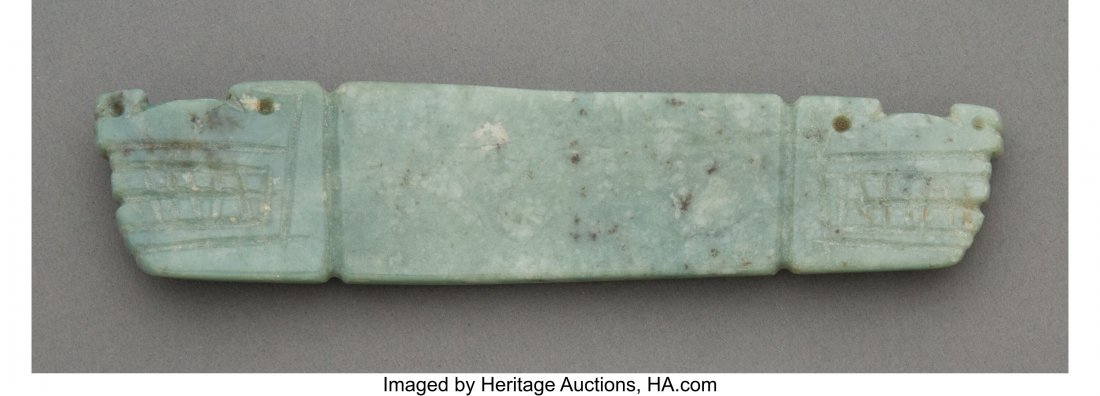 A Costa Rica Jade Bar Pendant   Costa Rica, c. 3 (1 of 1)