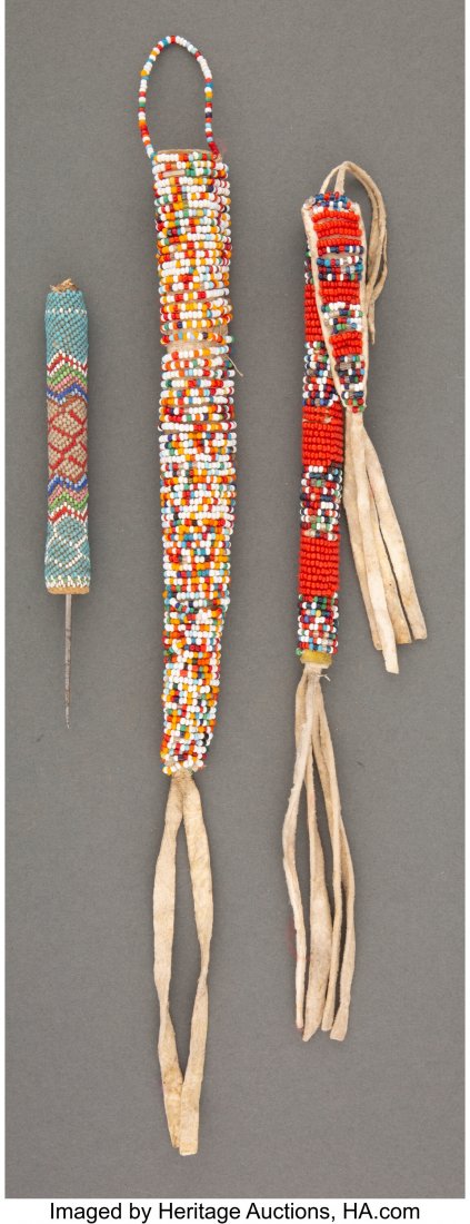Three Plains Beaded Items  including a Southern (1 of 3)