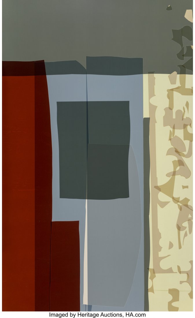 Monique van Genderen (American, b. 1965) Between: Monique van Genderen (American, b. 1965) Between Clenched Teeth, 2004 Mixed media on panel 78 x 48 inches (198.1 x 121.9 cm) Signed, dated, titled, and inscribed on the reverse: Monique van Genderen /