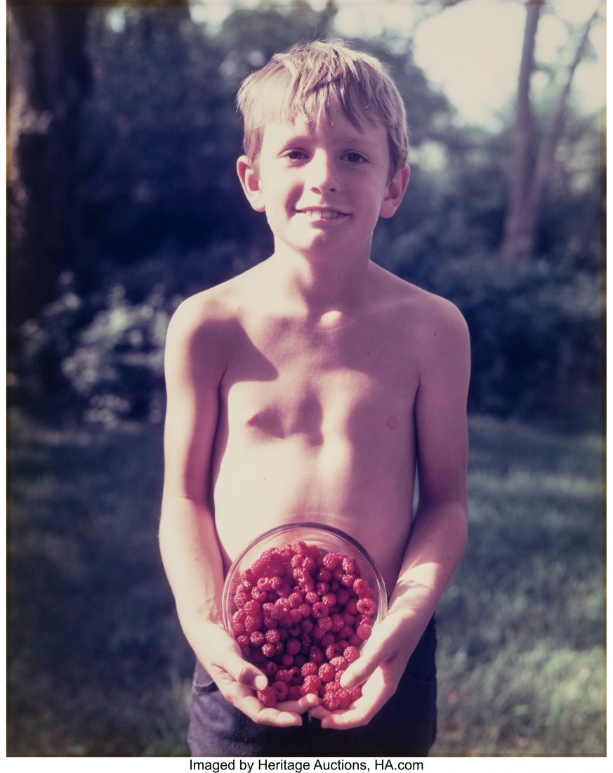 Joel Meyerowitz (American, 1938) Eric, 1983 Dye: Joel Meyerowitz (American, 1938) Eric, 1983 Dye coupler print, printed 1986 19-1/2 x 15-1/2 inches (49.5 x 39.4 cm) Signed, titled, and dated in ink, verso. PROVENANCE: Witkin Gallery, New York; Curre