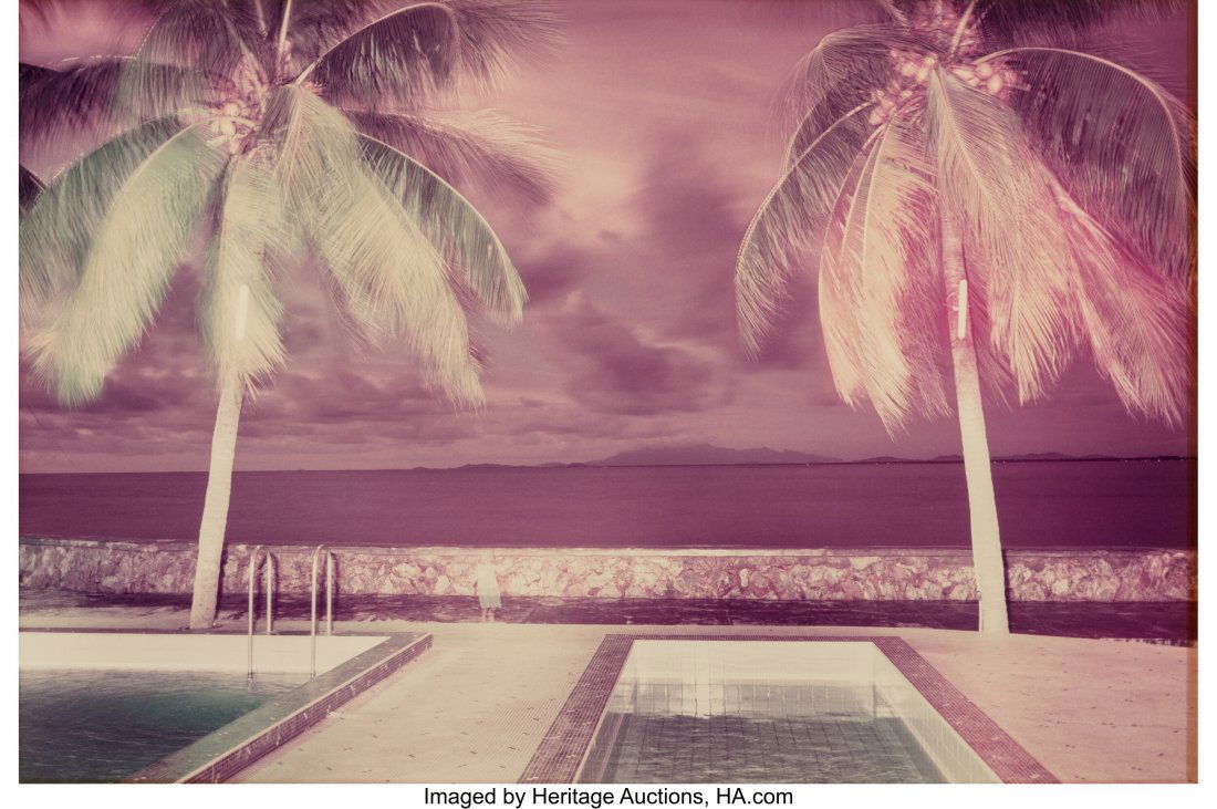 Len Jenshel (American, 1949) Eastern and Orienta: Len Jenshel (American, 1949) Eastern and Oriental Hotel, Pinang, Malaysia, 1984 Dye coupler print 12-5/8 x 19 inches (32.1 x 48.3 cm) Signed, titled, dated, and numbered 1932/4 in ink, verso. PROVENAN