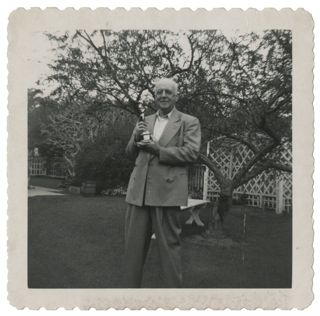 Willis O'Brien Collection of Personal Behind the: Willis O'Brien Collection of Personal Behind the Scenes and General Life Photos (25) (circa 1912-1960s). Vintage original gelatin silver photographs on single and double-weight paper ranging in size f