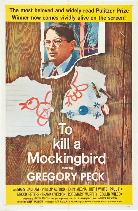 To Kill a Mockingbird (Universal, 1963). One She
