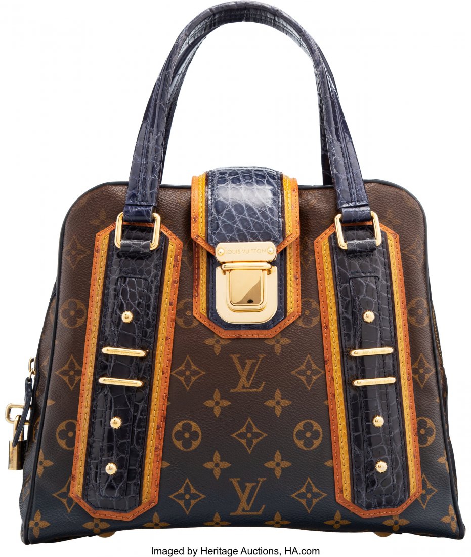 Louis Vuitton Limited Edition Blue Alligator, Mu (1 of 2)