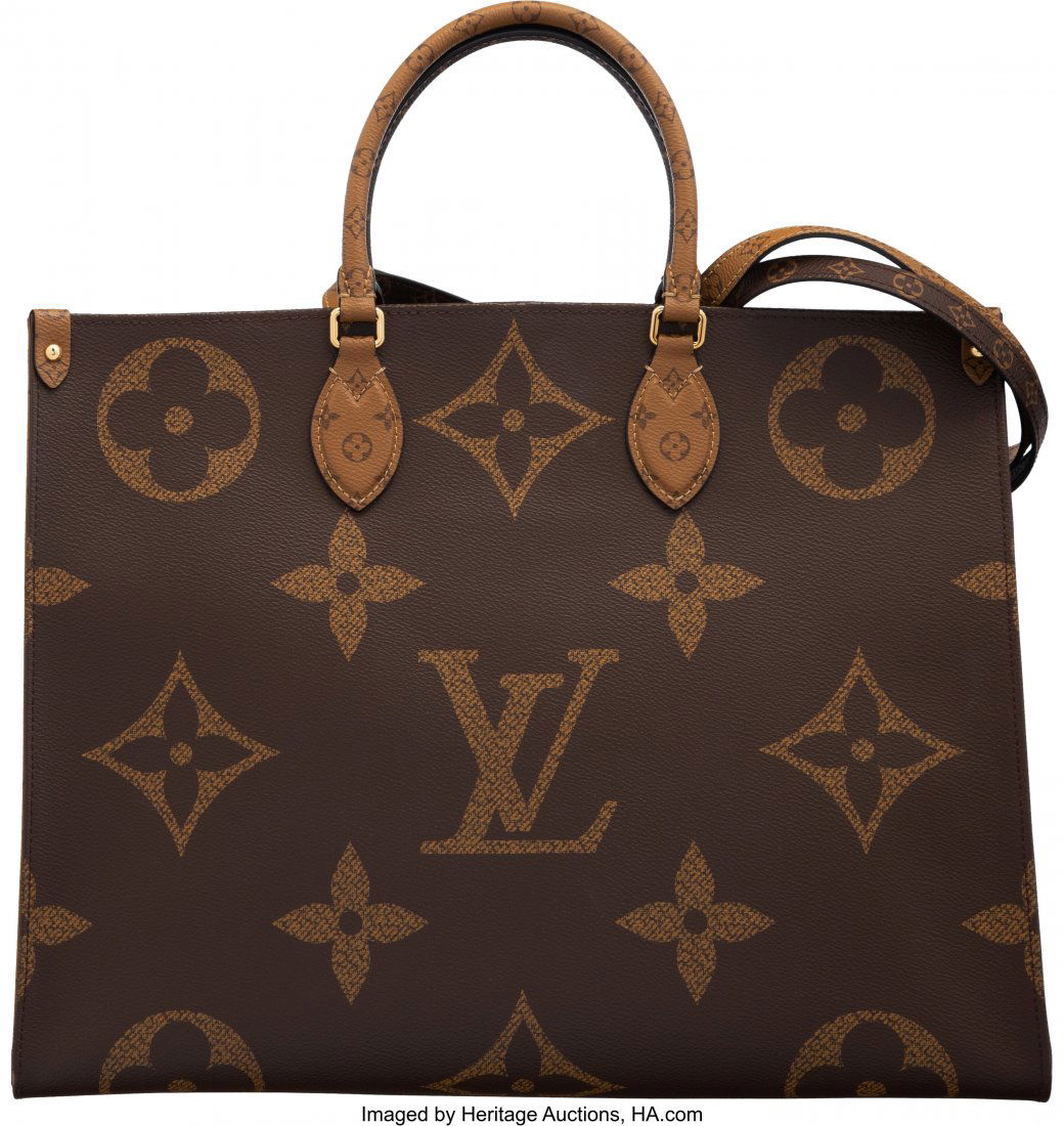 Louis Vuitton Reverse Giant Monogram Coated Canv (1 of 4)