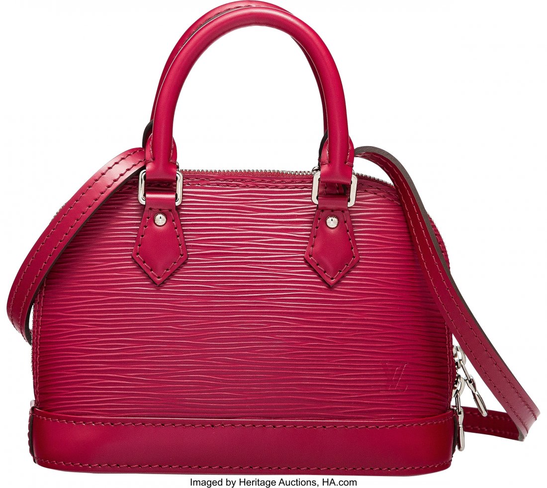 Louis Vuitton Fuschia Epi Leather Nano Alma Bag (1 of 2)
