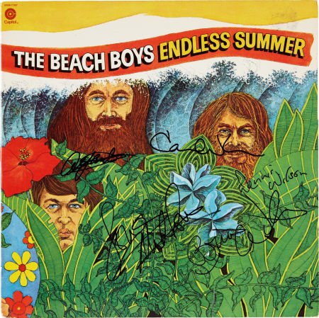Beach Boys Band-Signed Copy of Endless Summer.: Beach Boys Band-Signed Copy of Endless Summer. A co