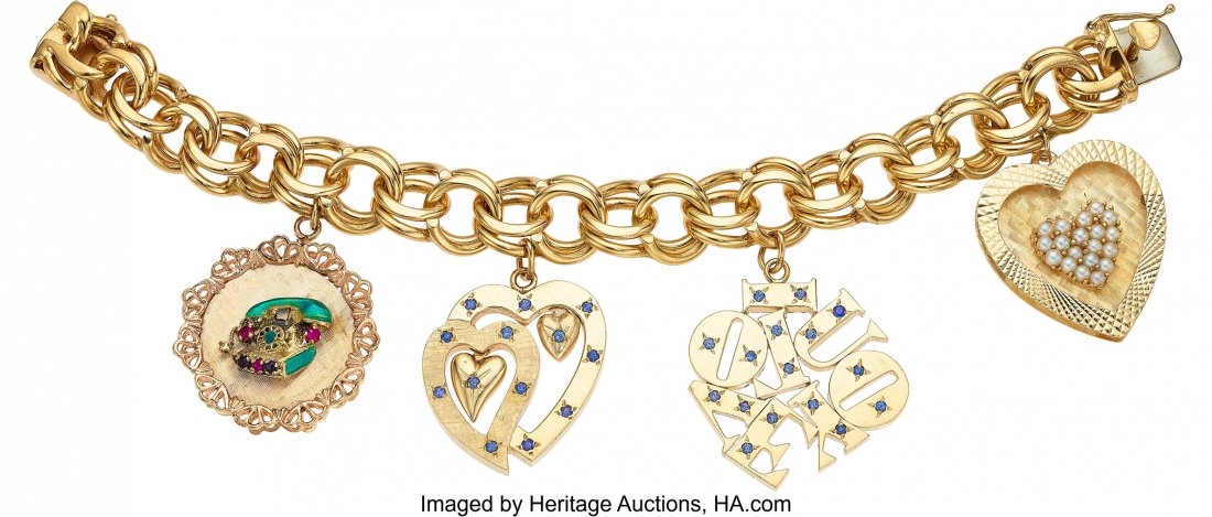 A Ruby, Sapphire, Synthetic Sapphire, Cultured P (1 of 2)