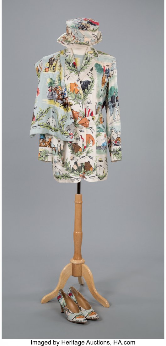 A Hermès Kentucky Derby Themed Ensemble Includi (1 of 8)