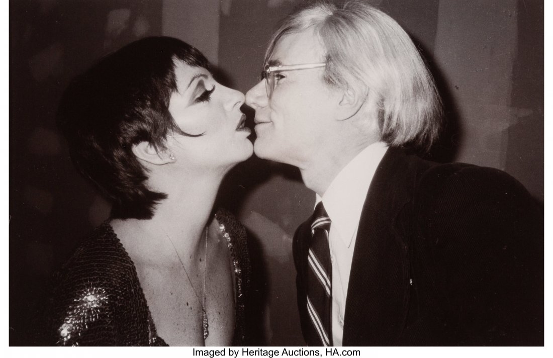 Christopher Makos (American, 1948) Andy and Liza: Christopher Makos (American, 1948) Andy and Liza, 1978 Gelatin silver print on Agfa paper, printed later 7-1/4 x 11-1/4 inches (18.4 x 28.6 cm) (image) 11 x 14 inches (sheet) Signed, titled, and dated