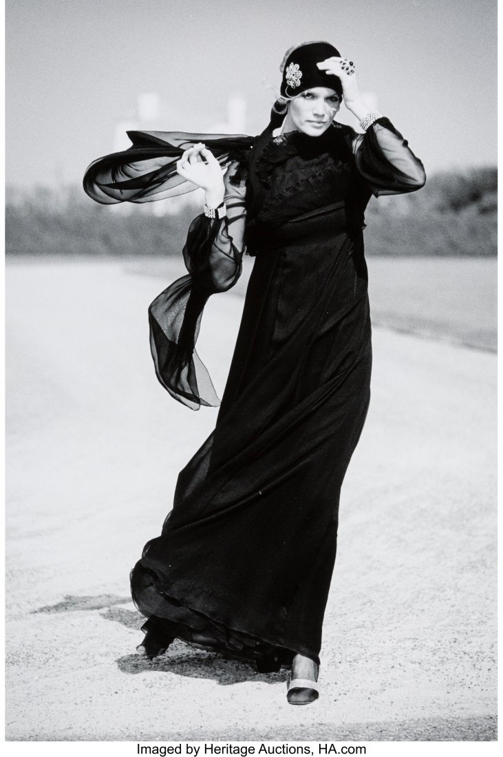 James Moore (American, 1936-2006) Chanel, Harper: James Moore (American, 1936-2006) Chanel, Harper's Bazaar, 1968 Gelatin silver print, printed later 17 x 11-3/8 inches (43.2 x 28.9 cm) (image) 19-7/8 x 15-7/8 inches (sheet) Signed and dated in penci