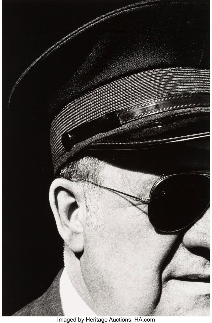 Ralph Gibson (American, 1939) Untitled (Man in C: Ralph Gibson (American, 1939) Untitled (Man in Cap and Sunglasses, from Quadrants series), 1975 Gelatin silver print on Agfa paper 12-5/8 x 8-1/4 inches (32.1 x 21.0 cm) (image) 14 x 11 inches (sheet)