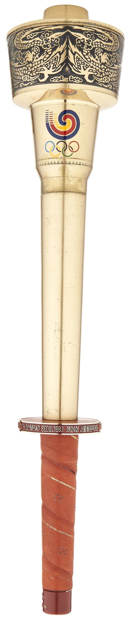 1988 Summer Olympics Torch, Seoul.: 1988 Summer Olympics Torch, Seoul. Scandal rocked this XXIVth Olympiad, with Canadian spr