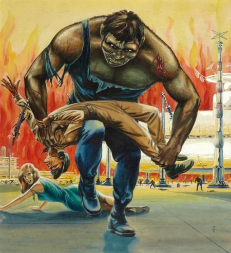 WILLIAM E. TERRY (American, 20th Century) Imagin: WILLIAM E. TERRY (American, 20th Century) Imagination cover, September 1954