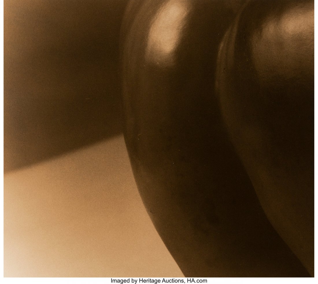 Frederic Ohringer (American, 1940) Sweet Pepper,: Frederic Ohringer (American, 1940) Sweet Pepper, 1992 Sepia toned gelatin silver print 8-1/4 x 9-1/4 inches (21.0 x 23.5 cm) (image) 11 x 14 inches (sheet) Signed, dated, and editioned 3/25 in pencil,