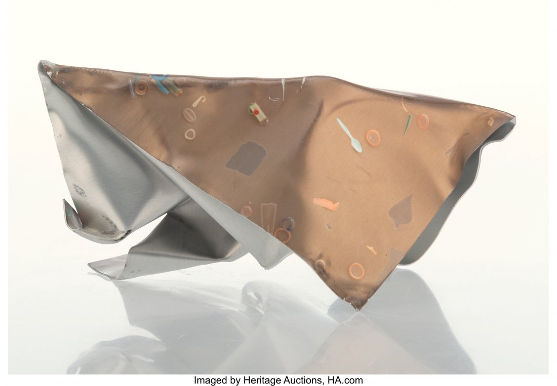 Alex Hubbard (b. 1975) Untitled (Ball), 2013 Dig: Alex Hubbard (b. 1975) Untitled (Ball), 2013 Digital print on aluminum 4-1/2 x 10 x 7-1/2 inches (11.4 x 25.4 x 19.1 cm) Ed. 3/10 PROVENANCE: Private collection, Los Angeles, California. HID0310106202