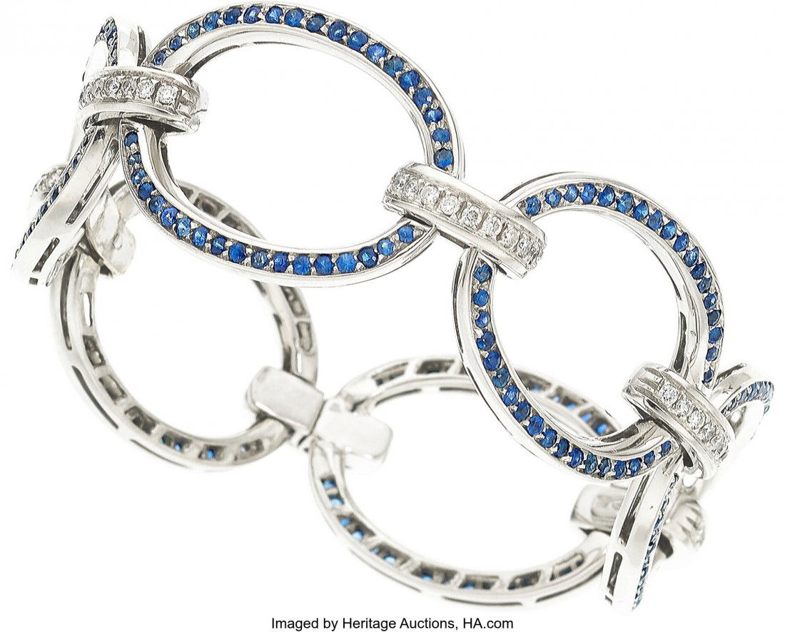 Roberto Casarin Sapphire, Diamond, White Gold Br (1 of 1)