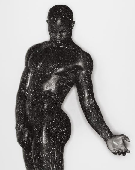 GREG GORMAN (American, b. 1949) Djimon, Side Vie: GREG GORMAN (American, b. 1949)Djimon, Side View, 1991Gelatin silverPap