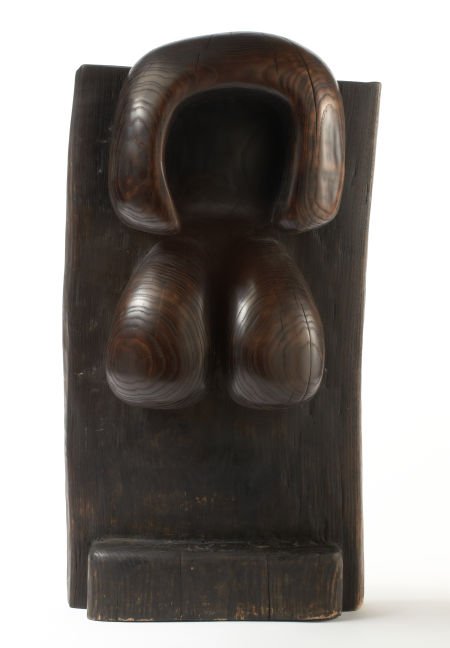 WANG KEPING (Chinese, b. 1949) Untitled Cedar wo: WANG KEPING (Chinese, b. 1949)UntitledCedar wood19 x 9-1/2 x 4 inches (