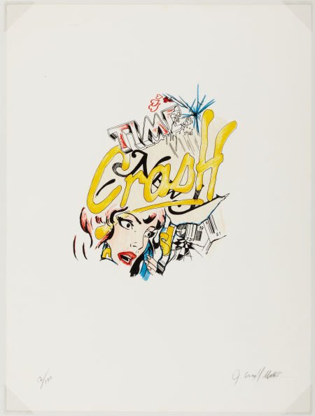 CRASH (JOHN MATOS) (American, b. 1961) and RICHA: CRASH (JOHN MATOS) (American, b. 1961) and RICHARD HOWARD HUNT (American, b. 1935) Untit
