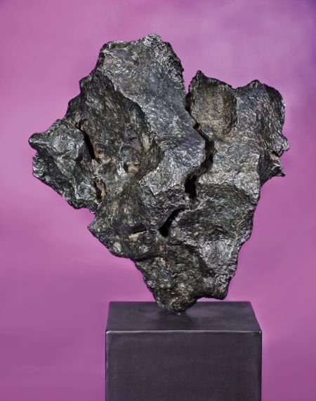 CAMPO DEL CIELO METEORITE - NATURAL SCULPTURE FR: CAMPO DEL CIELO METEORITE - NATURAL SCULPTURE FROM OUTER SPACE - FEATURED ON THE SCIENCE CHANNEL'S "ME
