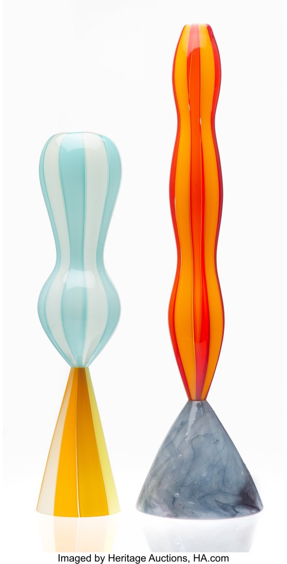 David Levi (American, b. 1959) Two Vases, circa (1 of 3)