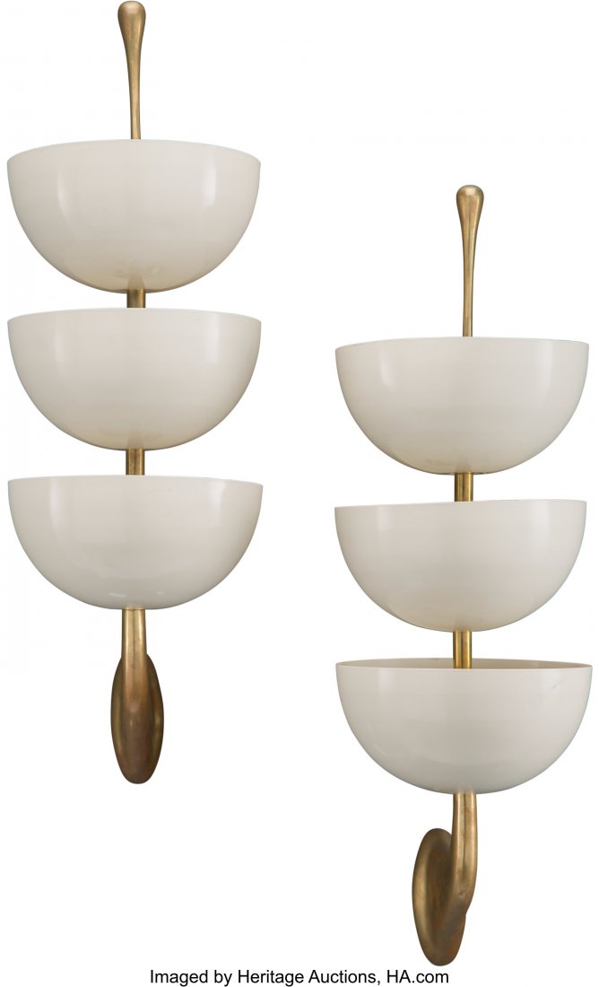 Stilnovo (Italian, 20th century) Pair of Tiered (1 of 4)