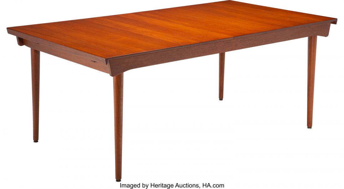 Finn Juhl (Danish, 1912-1989) Extendable Dining (1 of 3)