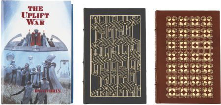 Six Hugo Award Winners, Four Signed, including: David B: Six Hugo Award Winners, Four Signed, including: David Brin. The Upl