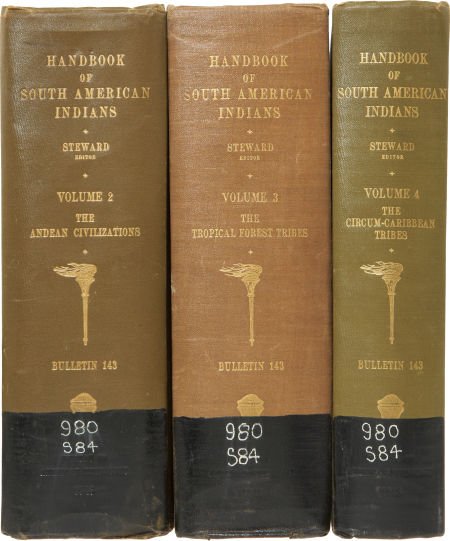 Julian H. Steward (editor). Handbook of South American : Julian H. Steward (editor). Handbook of South American Indians,&nbs