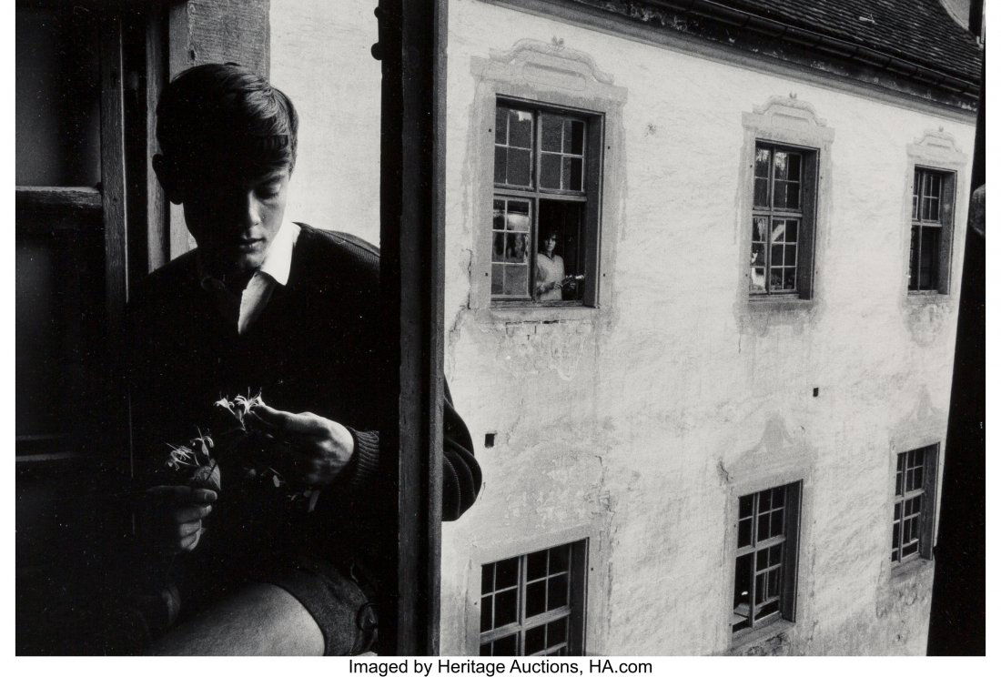 Will McBride (American, 1931-2015) Mike and Ment: Will McBride (American, 1931-2015) Mike and Mentor; Mike and Girlfriend (2 works), 1962 Gelatin silver prints, one on Agfa paper 10 x 14-3/4 inches (25.4 x 37.5 cm); and the reverse (images) 12 x 16 i